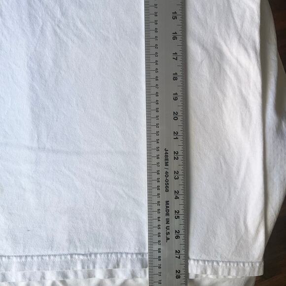 Hanes Men’s Short Sleeve T-shirt size L, White, Renegade Classics - Picture 4 of 10